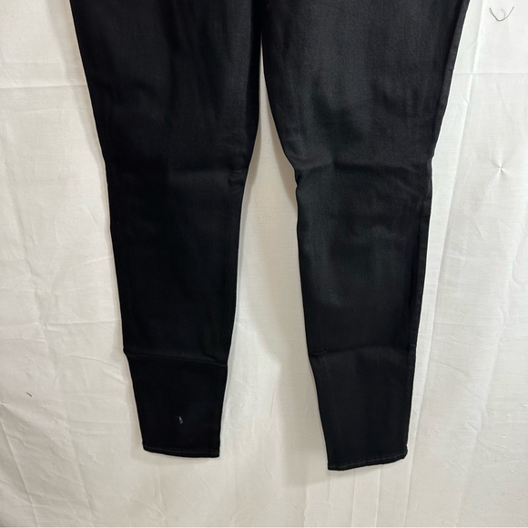 Old Navy High Rise Rockstar Super Skinny Secret Smooth Pockets Black 16 Long - Picture 7 of 8